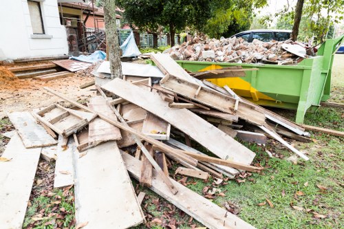 Professional loft clearance team at work in Thamesmead
